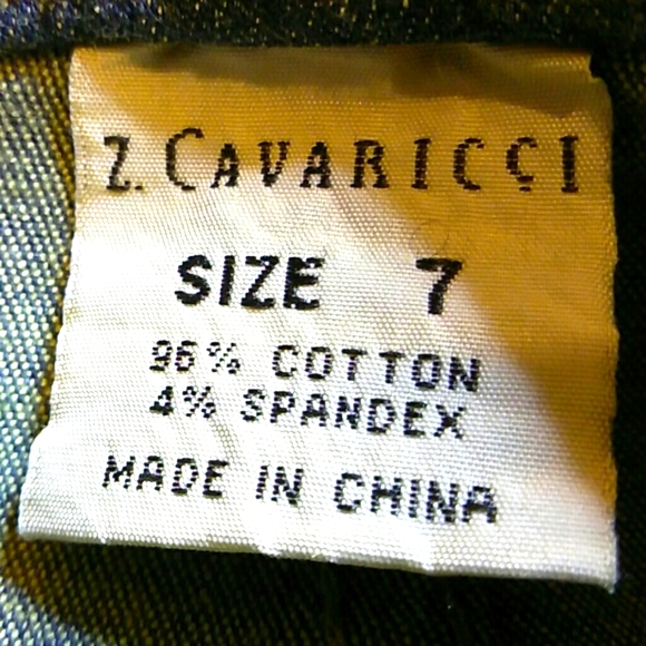 Z. CAVARICCI Boho Embroidered Denim Mini Skirt… - Picture 7 of 8